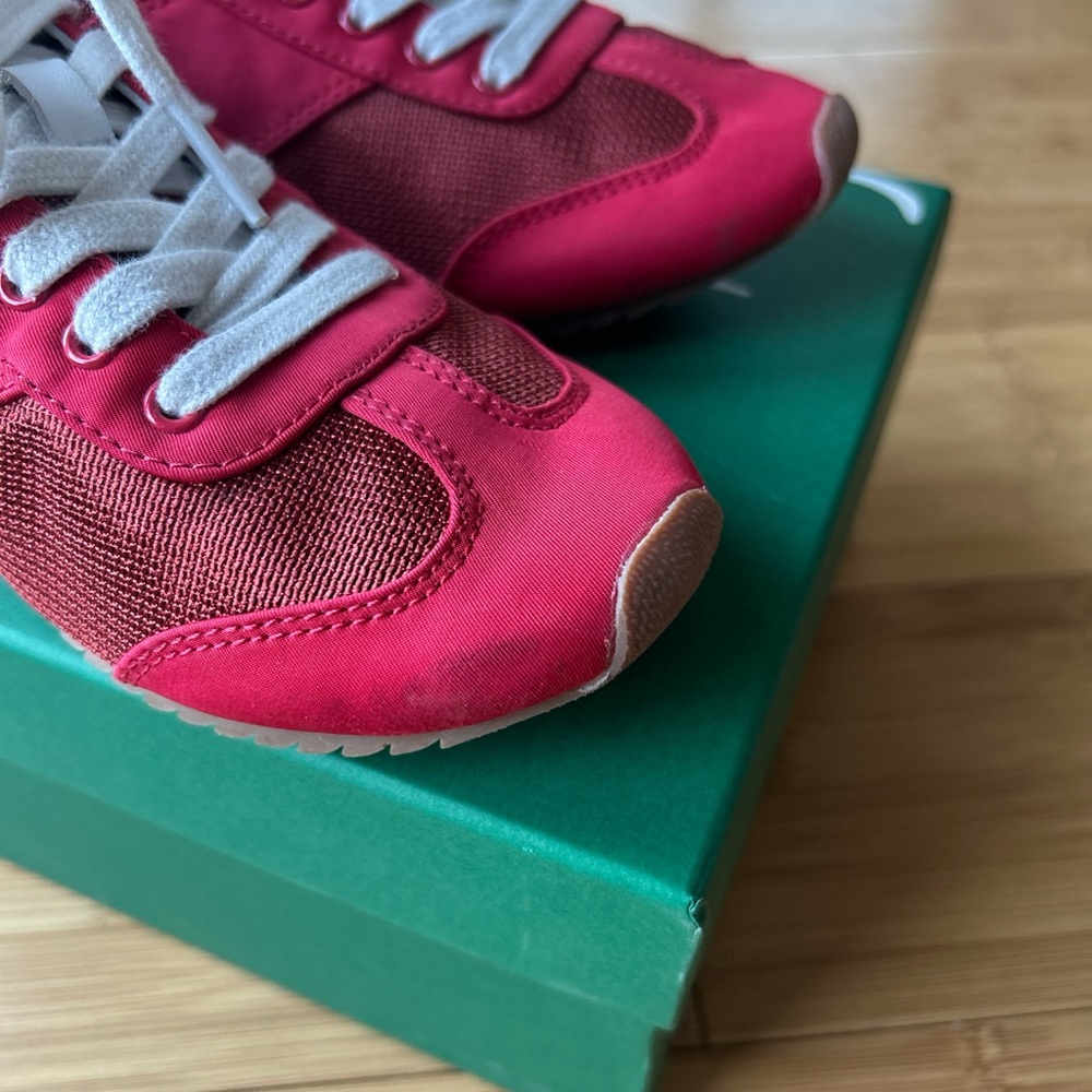 J. Crew Red Sneakers Trainers - Picture 5 of 7